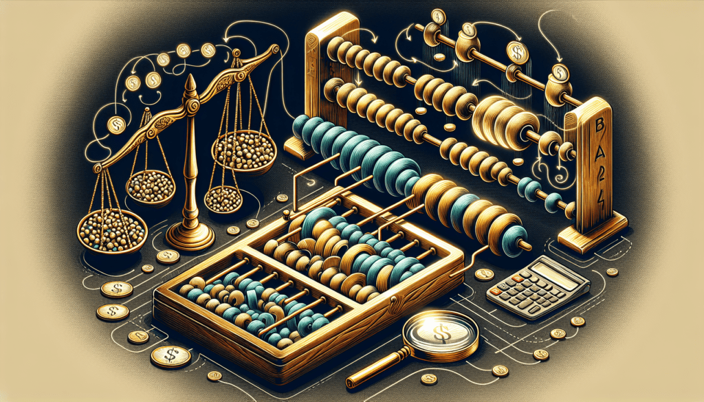 An illustration of a business valuation process